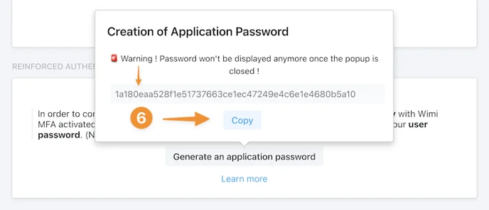 wimi-en-wimi-mfa-copy-the-generate-application-password-add-on-wimi-v7
